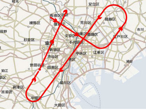 ブルーインパルス、5月29日の東京上空の飛行予定ルートを発表